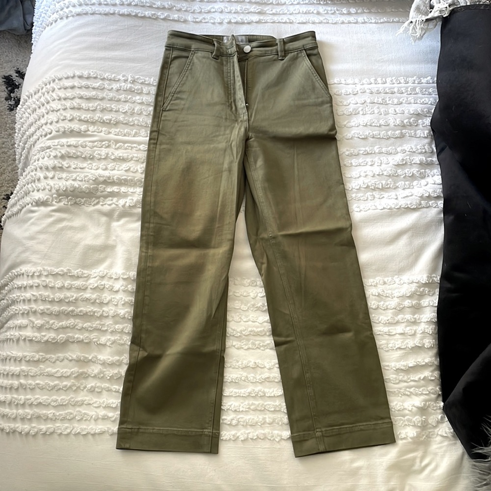 Everlane Straight-Leg Crop Size 2